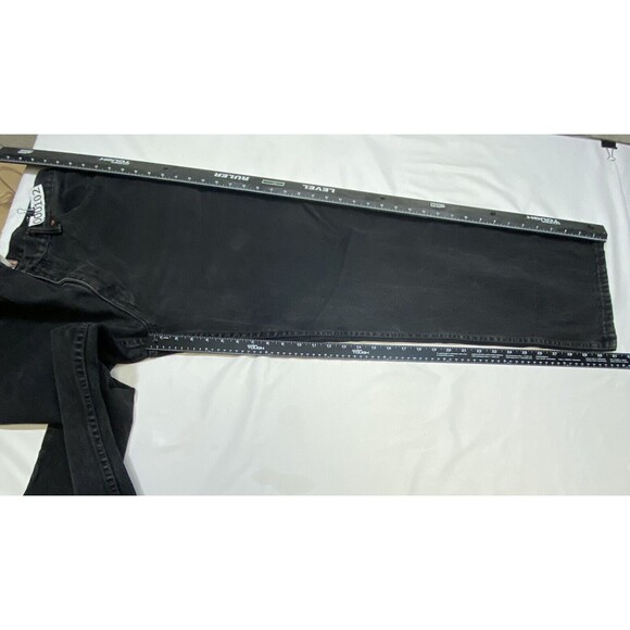 Levi's 550 Relaxed Fit Jeans Men's 40x32 Black Straight Retro Denim Vintage 2000 - Picture 16 of 16